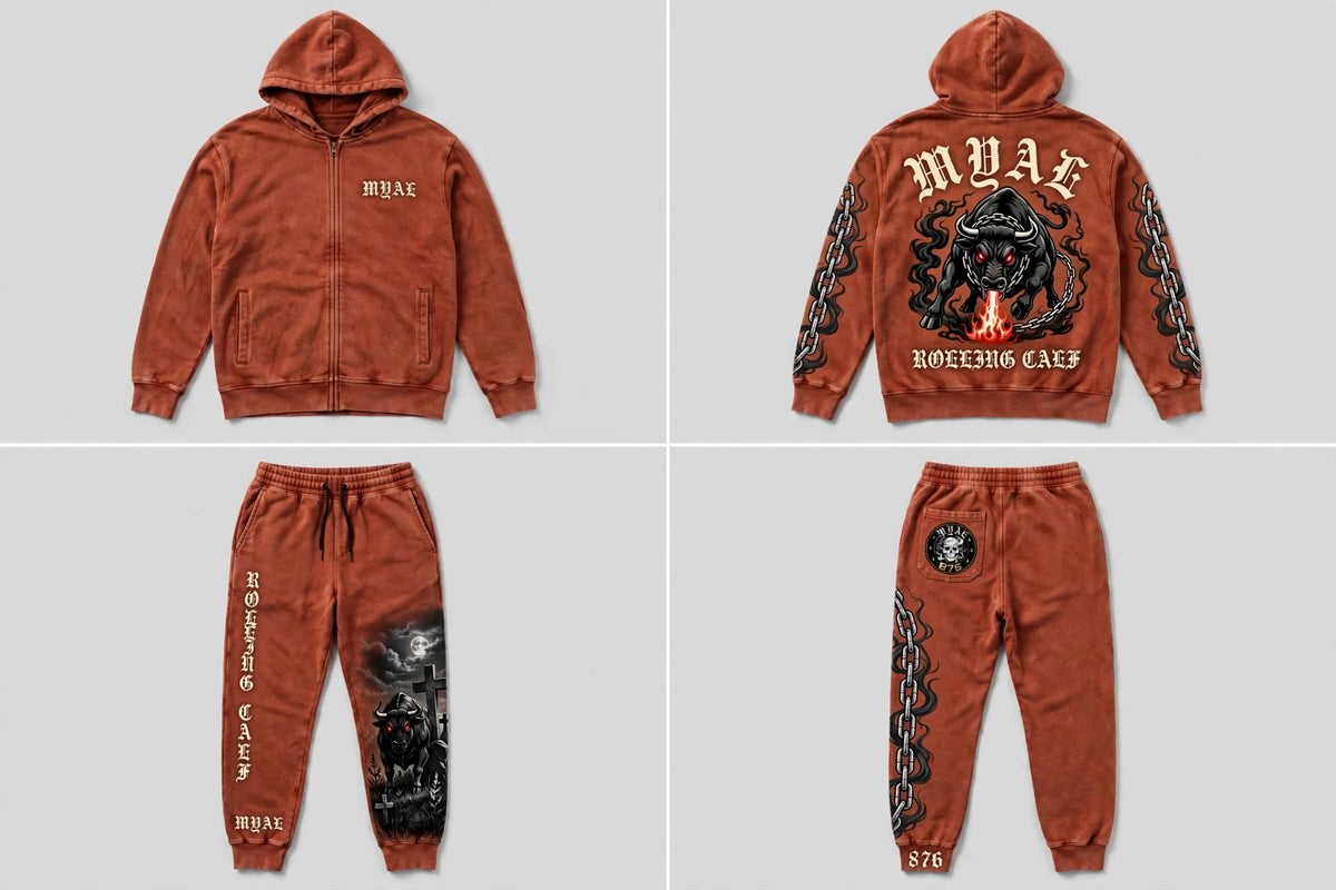 MYAL Rolling Calf Tech Fleece Set
