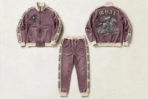 MYAL Duppy Rider Logo-Tape Tracksuit Set