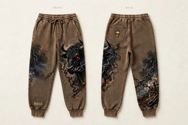 MYAL Rolling Calf Cuffed Sweatpants