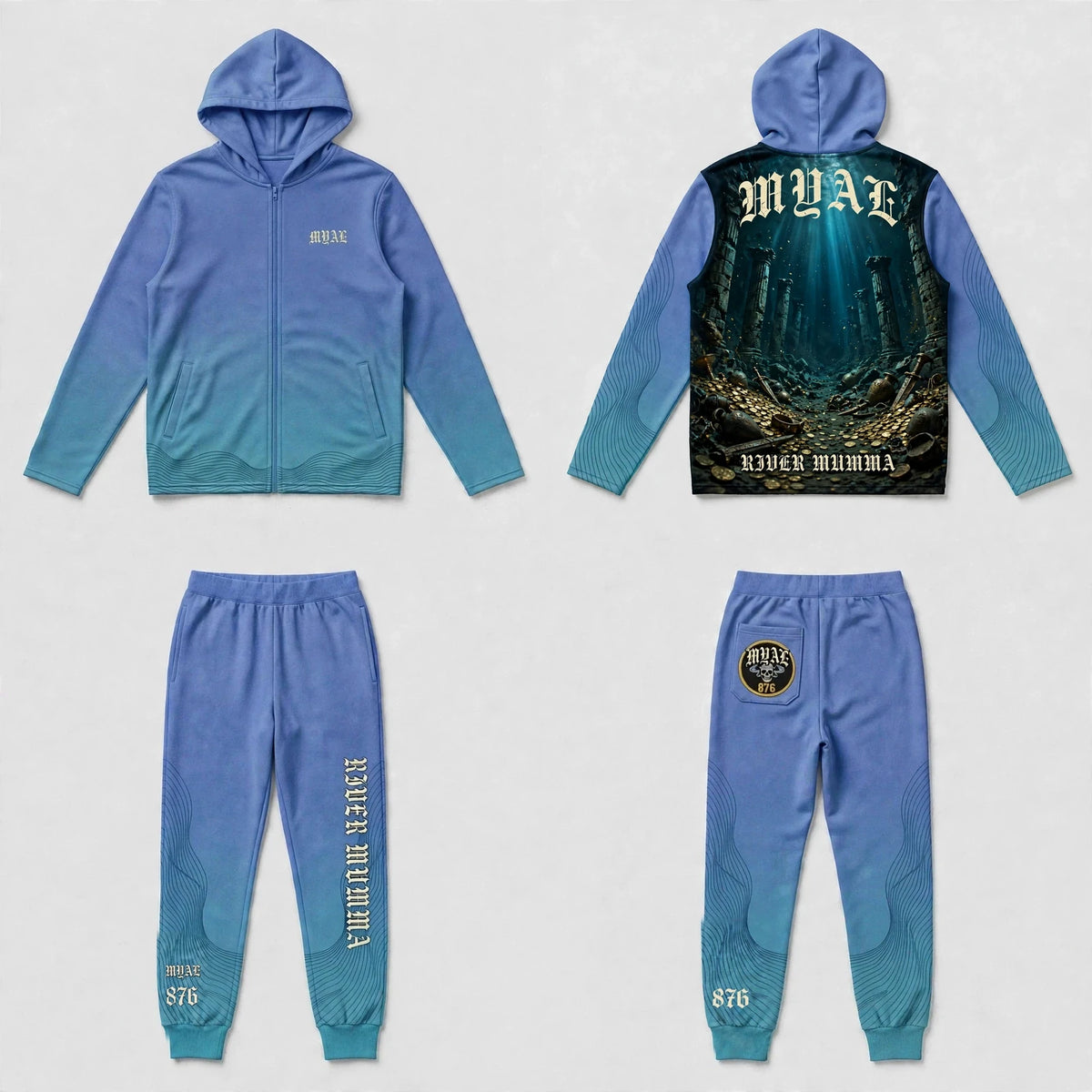 MYAL River Mumma Tech Fleece Set (Cuffed)