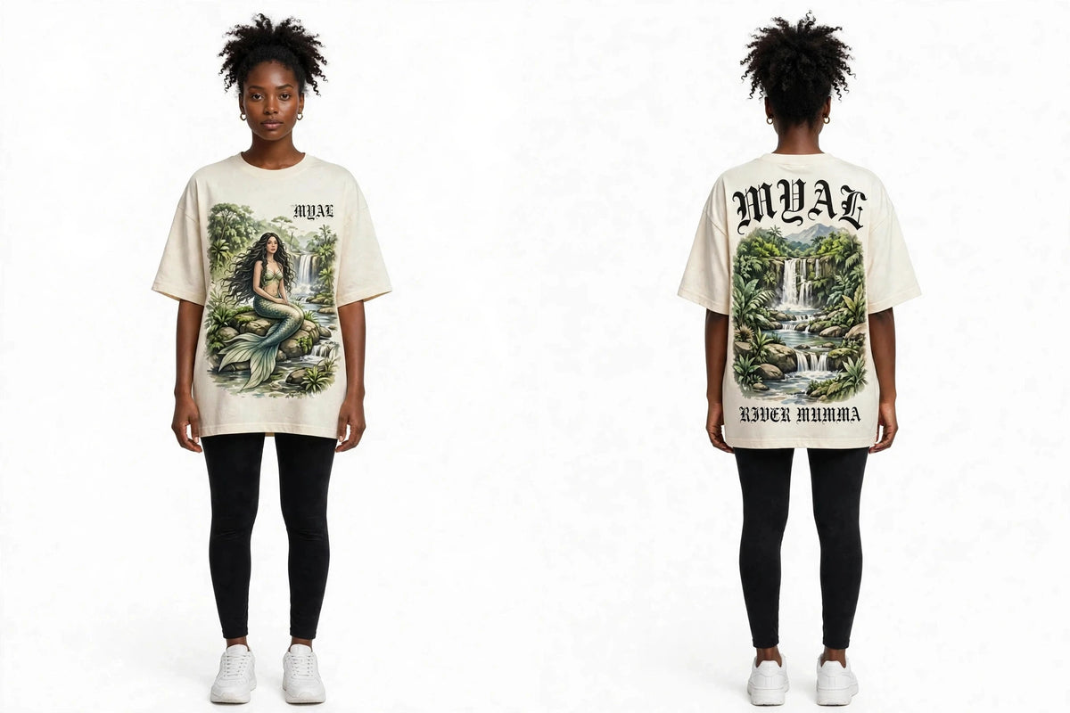 MYAL River Mumma Oversized Boxy Tee