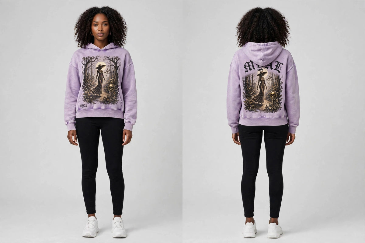 MYAL La Diablesse Women's Cropped Hoodie