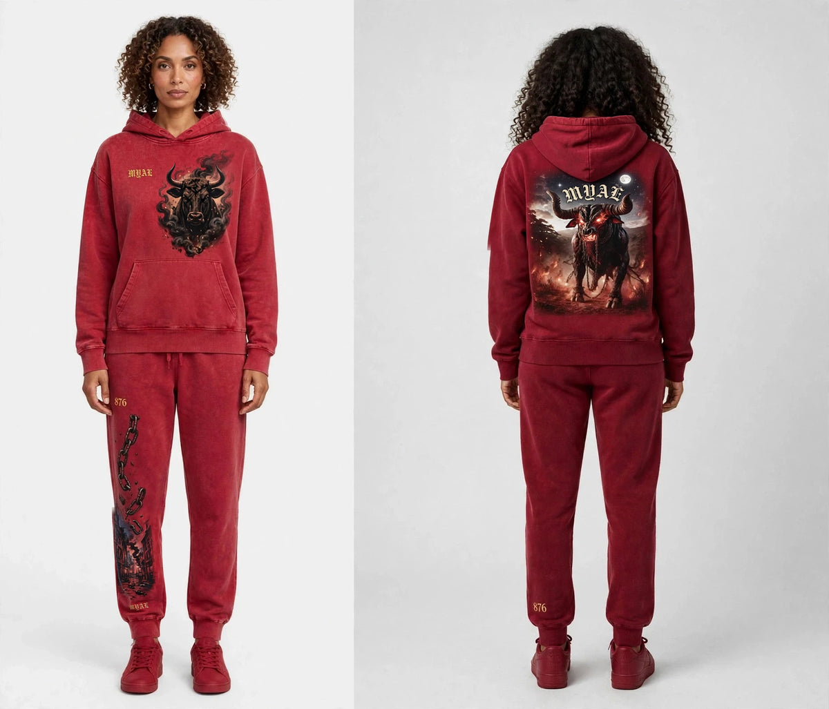 MYAL Rolling Calf Women's Tracksuit Set