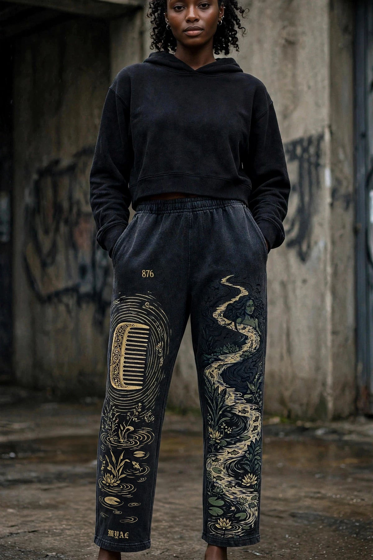 MYAL River Mumma Women's Open-Hem Sweatpants