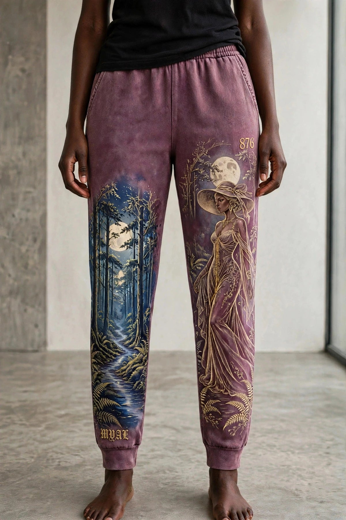 MYAL La Diablesse Women's Open-Hem Sweatpants