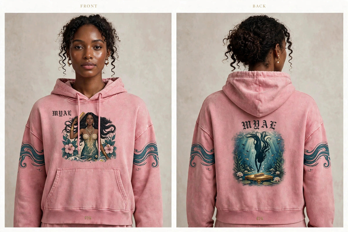 MYAL River Mumma Women's Cropped Hoodie