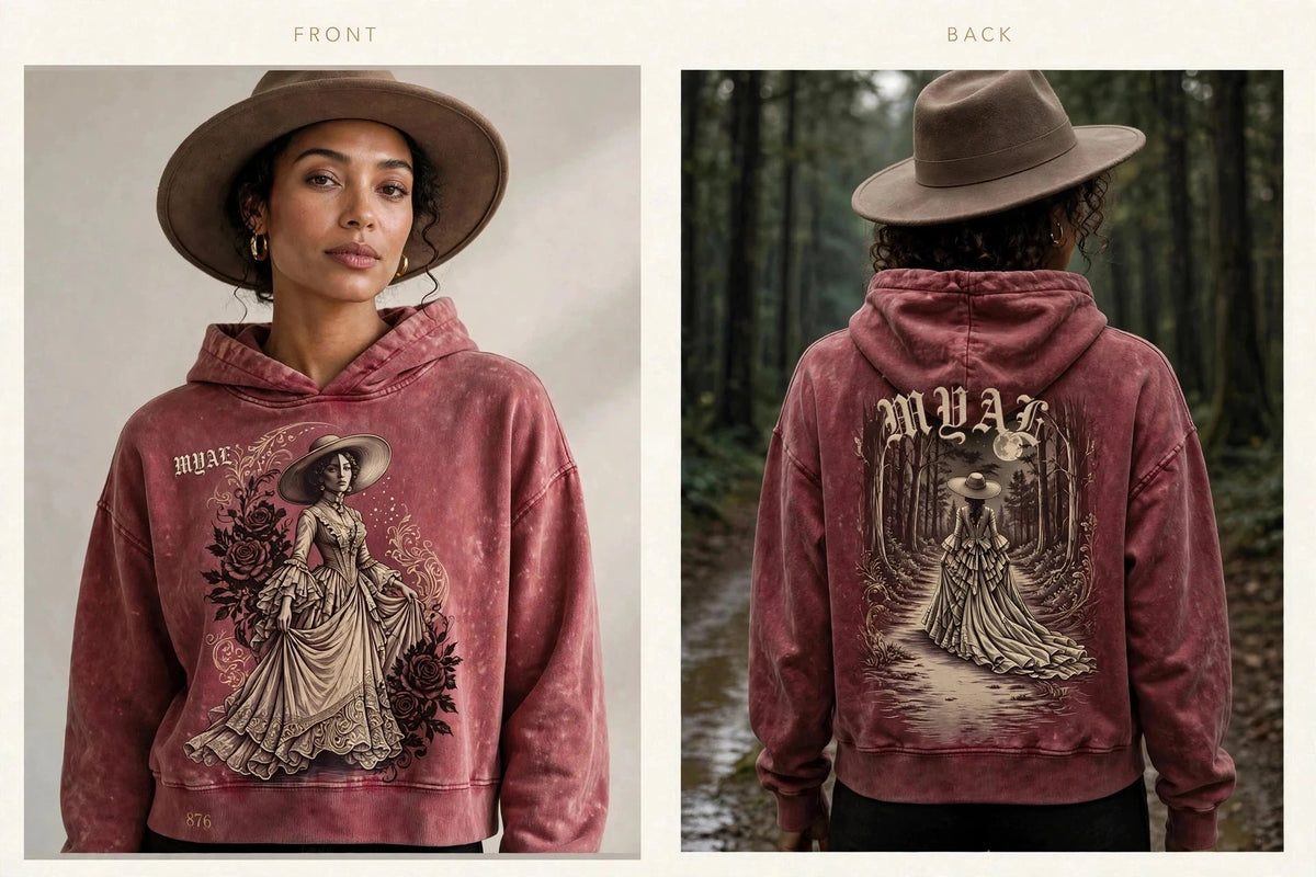 MYAL La Diablesse Women's Cropped Hoodie