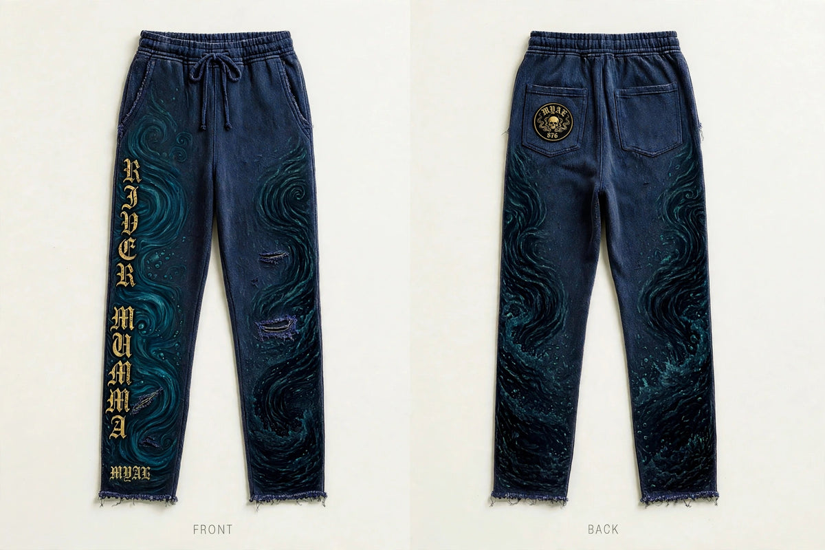 MYAL River Mumma Open-Hem Sweatpants