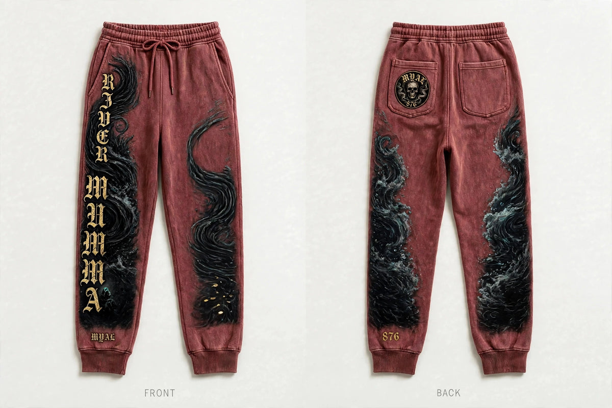 MYAL River Mumma Open-Hem Sweatpants