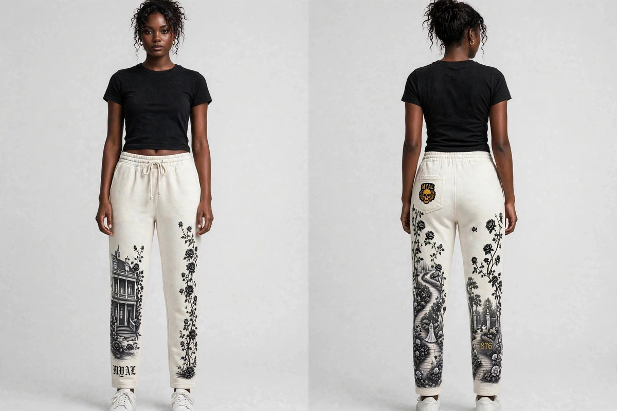 MYAL White Witch of Rose Hall Women's Open-Hem Sweatpants