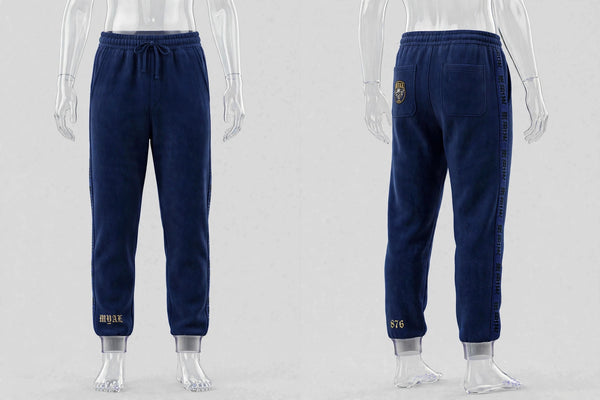 MYAL Luxury Duppy Rider Track Pants (Cuffed)