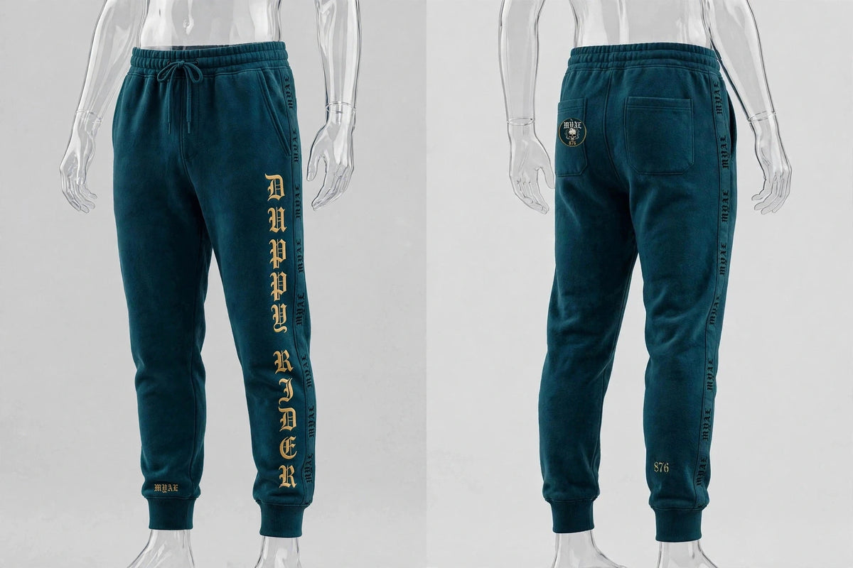 MYAL Luxury Duppy Rider Track Pants (Cuffed)