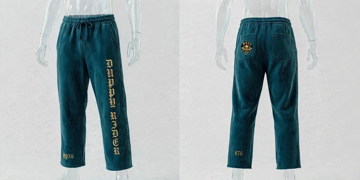 MYAL Luxury Duppy Rider Track Pants (Open-Hem)