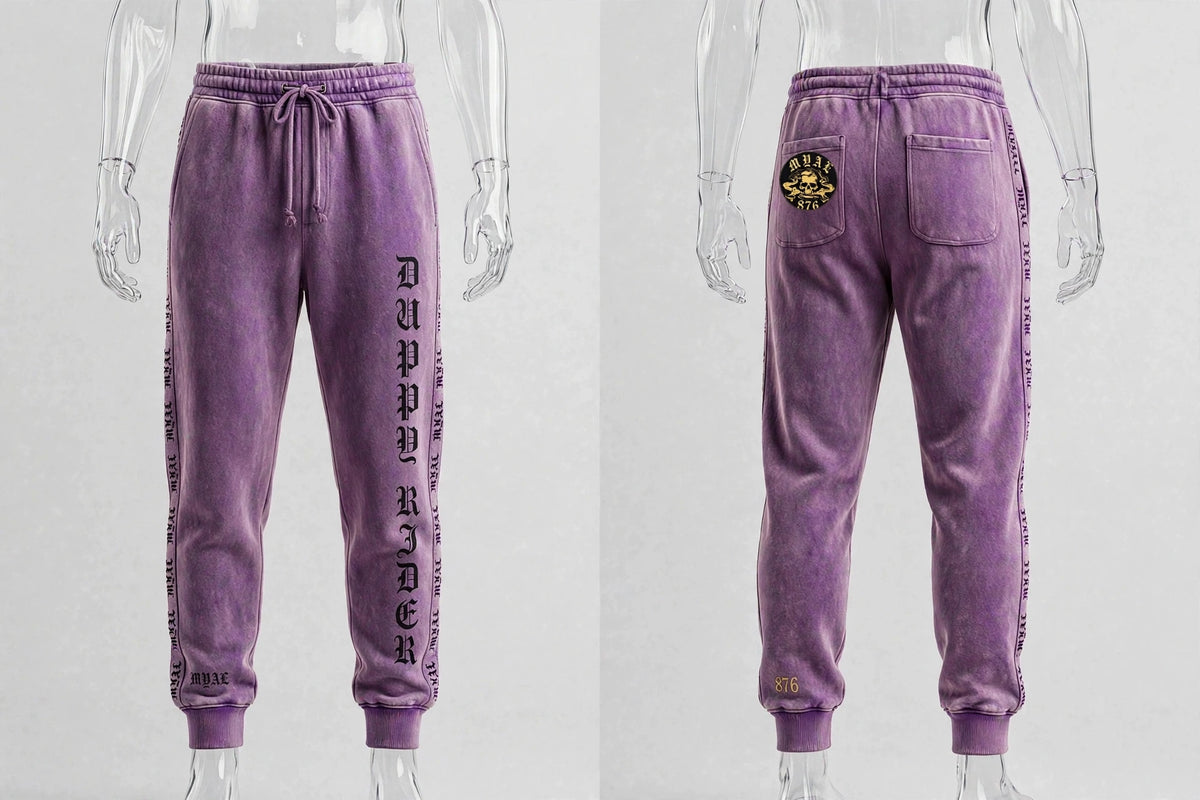 MYAL Luxury Duppy Rider Track Pants (Cuffed)