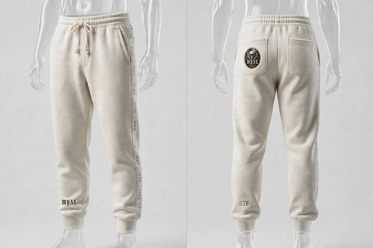 MYAL Luxury Duppy Rider Track Pants (Cuffed)
