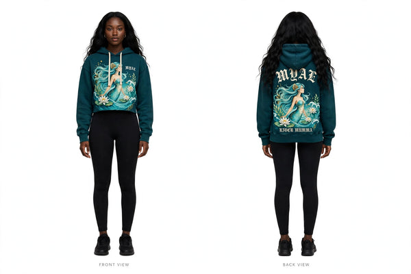 MYAL River Mumma Women's Cropped Hoodie