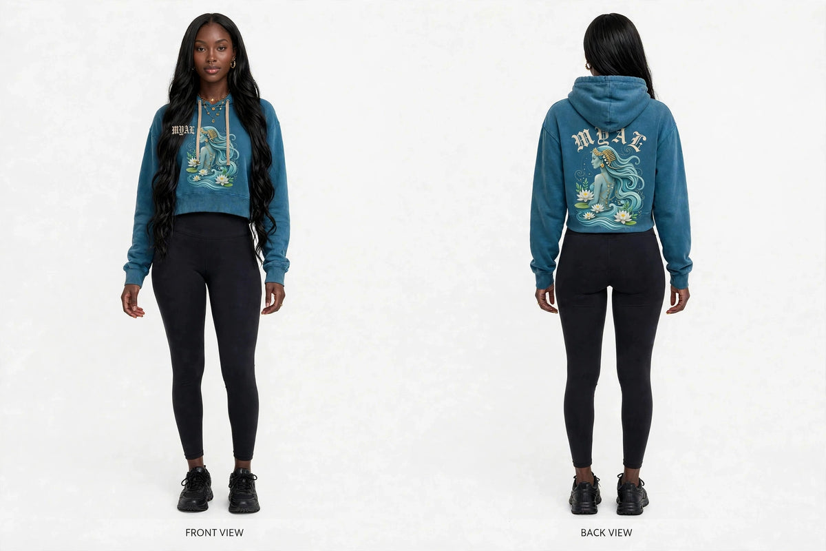 MYAL River Mumma Women's Cropped Hoodie