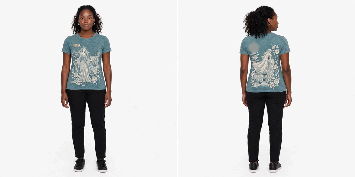 MYAL White Witch Women's Fitted Tee