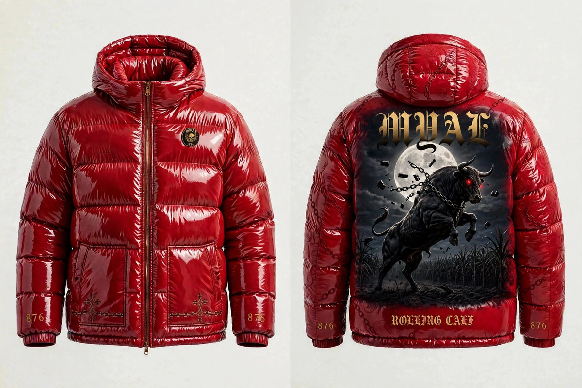MYAL Rolling Calf Men's Puffer Jacket