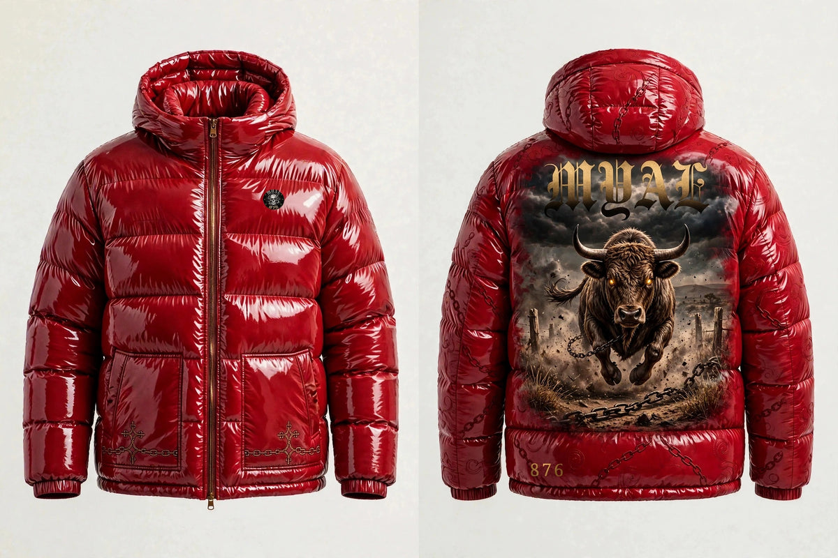 MYAL Rolling Calf Men's Puffer Jacket