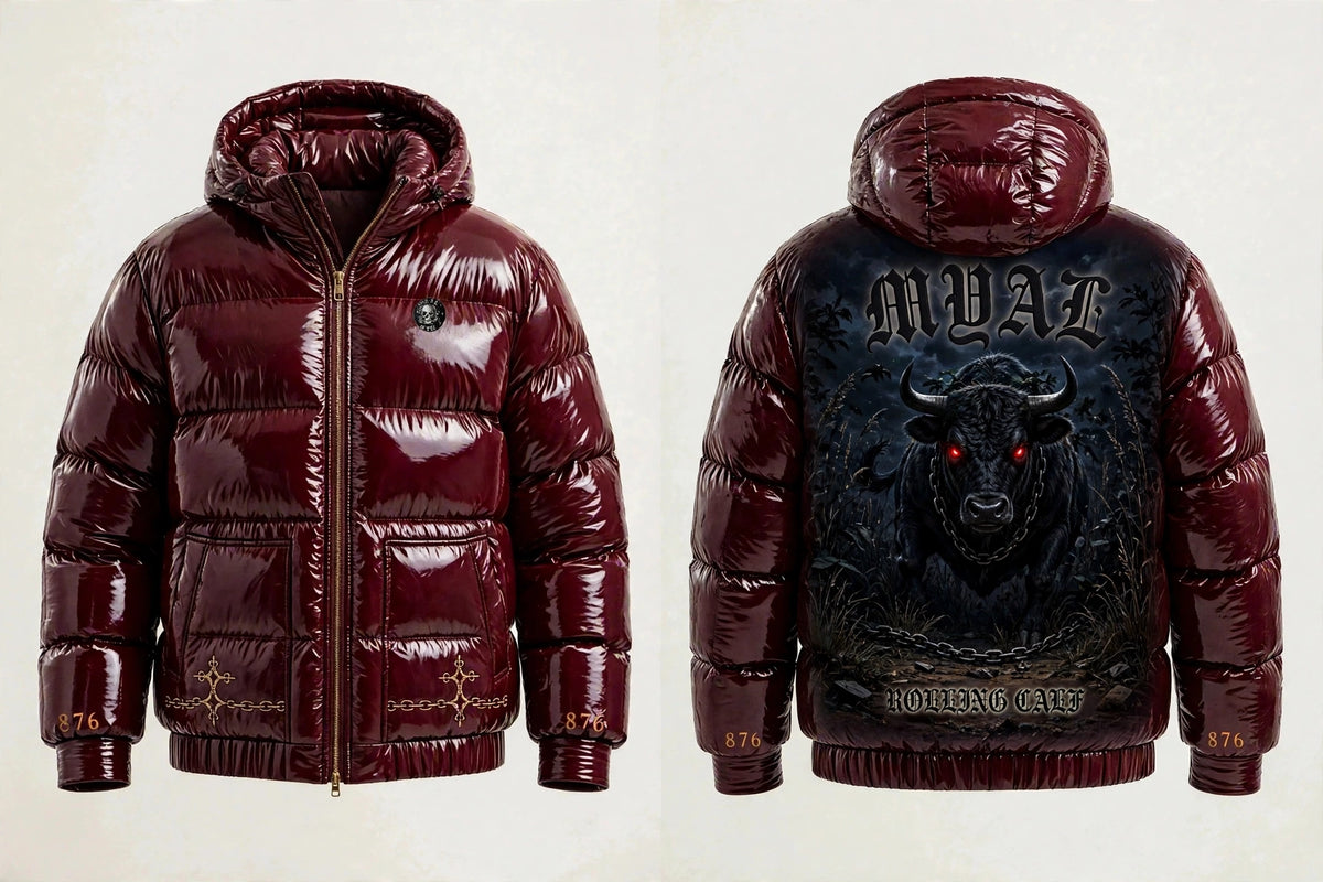 MYAL Rolling Calf Men's Puffer Jacket