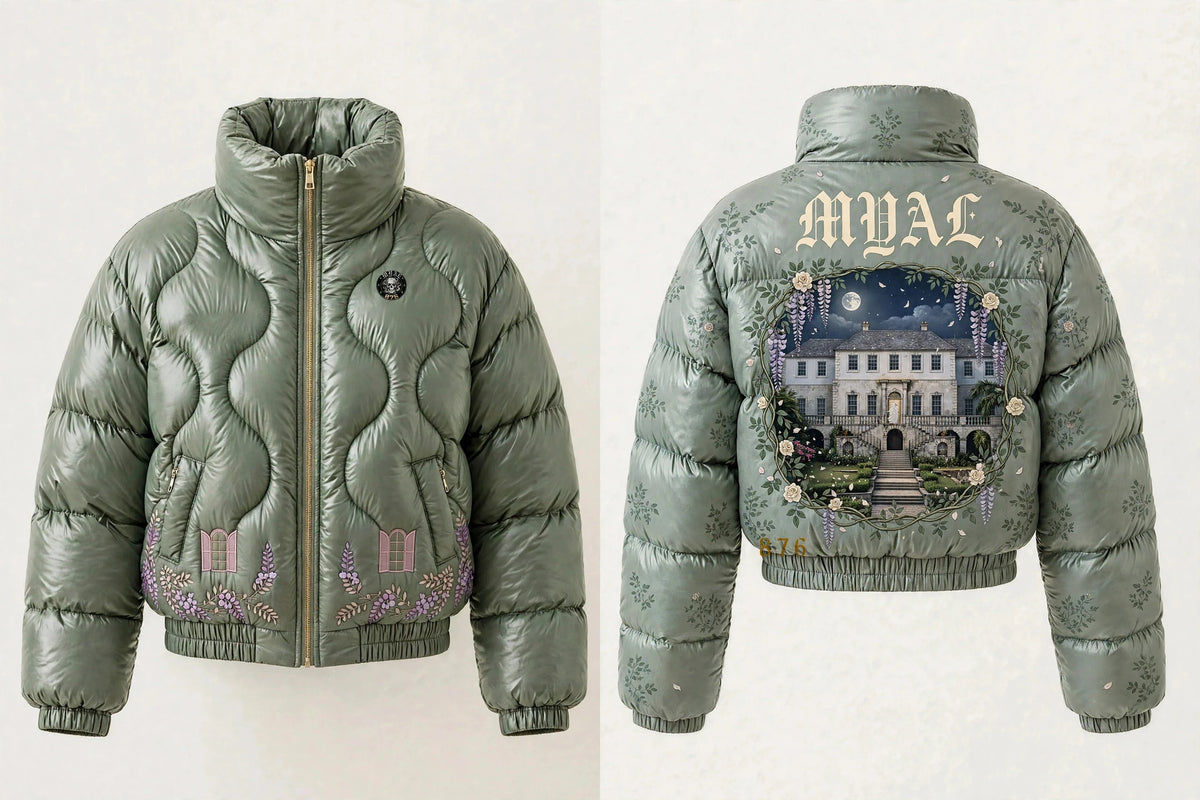 MYAL White Witch of Rose Hall Women's Puffer Jacket