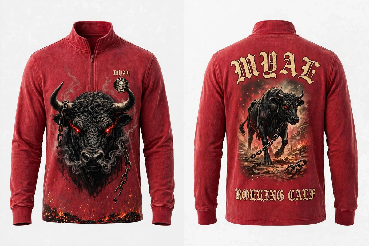 MYAL Rolling Calf Men's Quarter-Zip