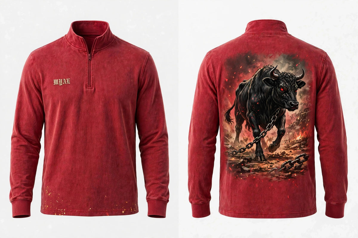 MYAL Rolling Calf Men's Quarter-Zip