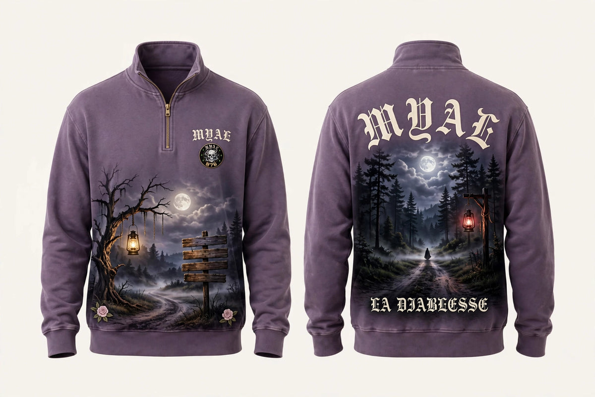 MYAL La Diablesse Men's Quarter-Zip