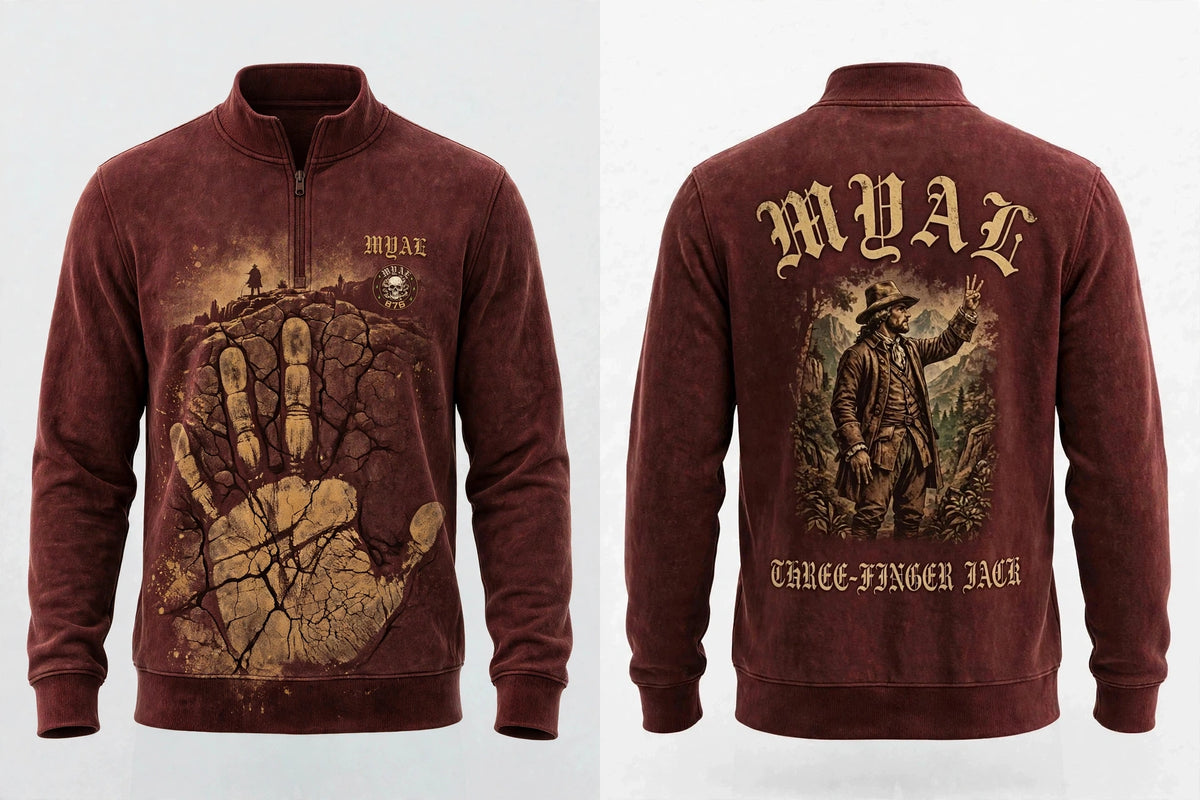 MYAL Three-Finger Jack Men's Quarter-Zip
