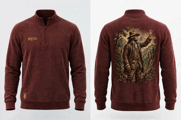 MYAL Three-Finger Jack Men's Quarter-Zip