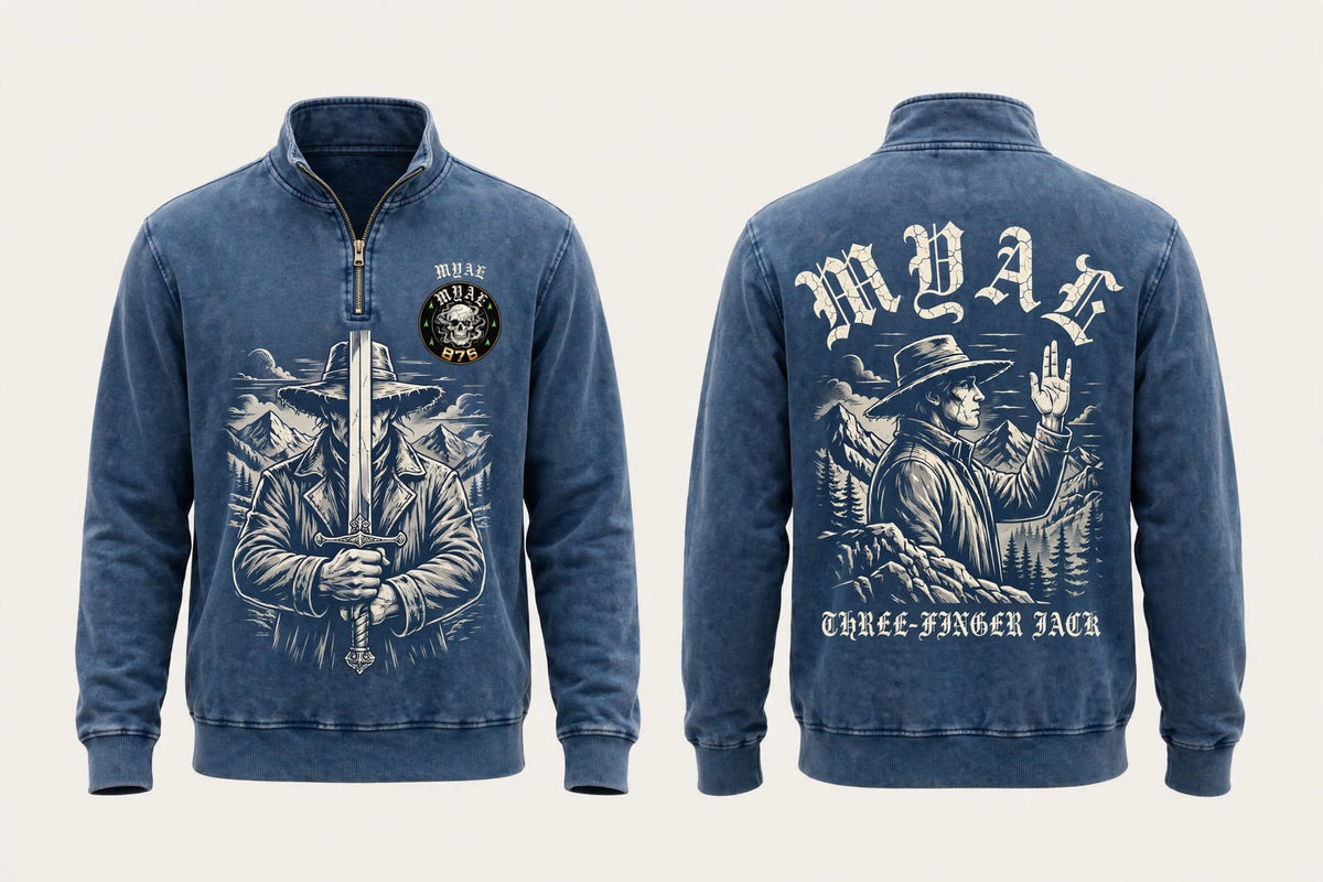 MYAL Three-Finger Jack Men's Quarter-Zip