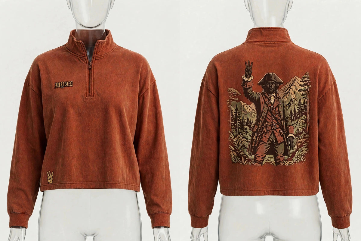 MYAL Three-Finger Jack Women's Quarter-Zip