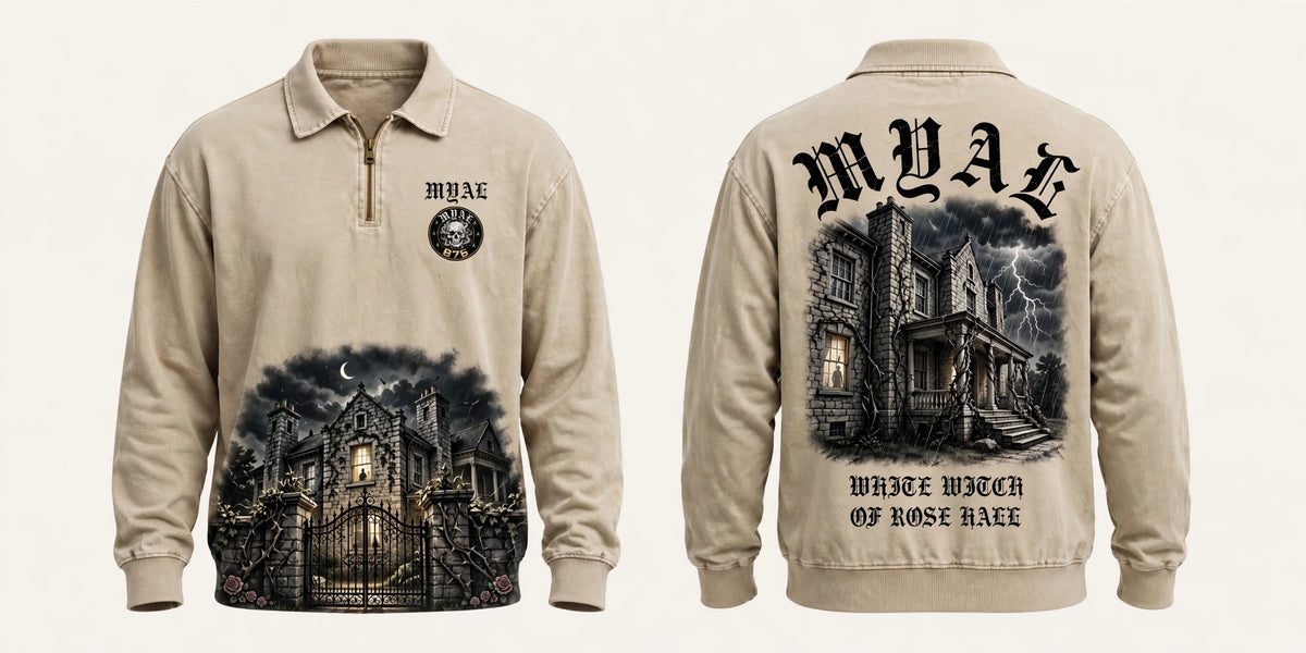 MYAL White Witch of Rose Hall Men's Quarter-Zip