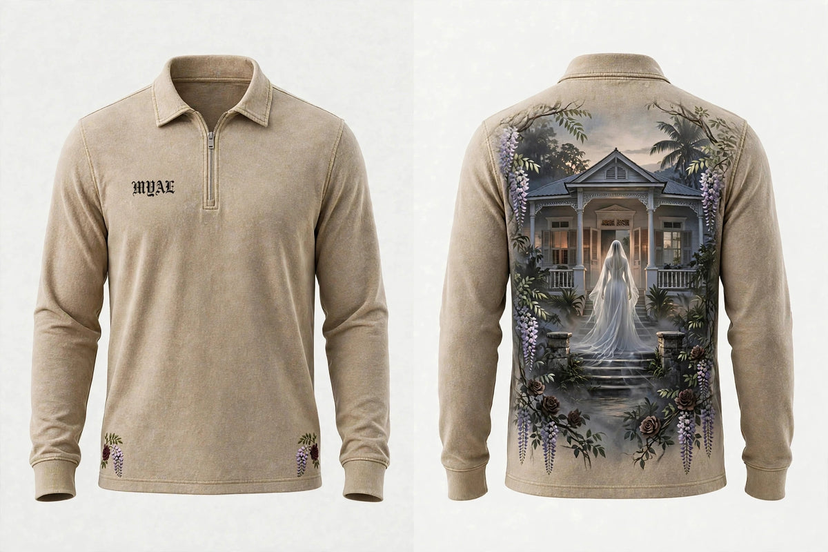 MYAL White Witch of Rose Hall Men's Quarter-Zip
