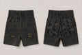 MYAL Douen Booty Short — Washed Charcoal