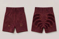 MYAL Kitsune Booty Short — Washed Burgundy
