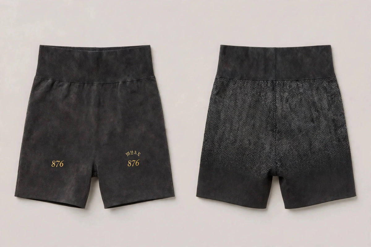 MYAL Booty Short — Charcoal