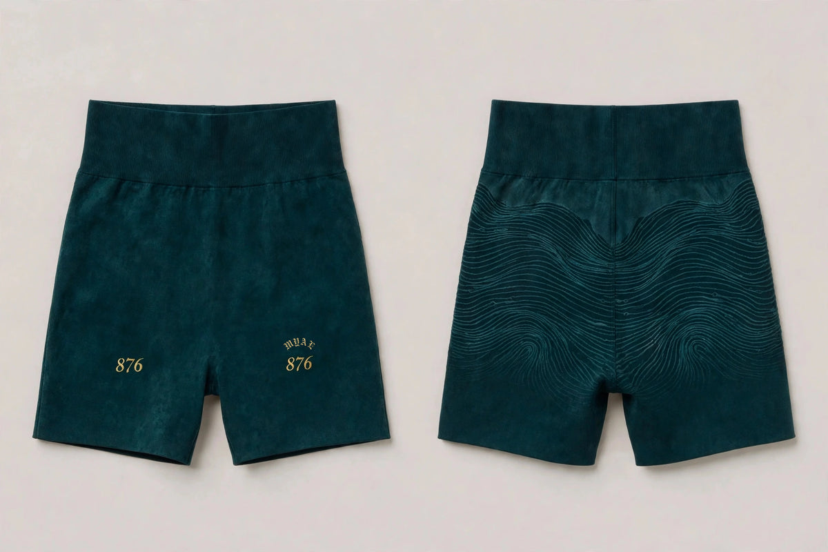 MYAL Booty Short — Deep Teal