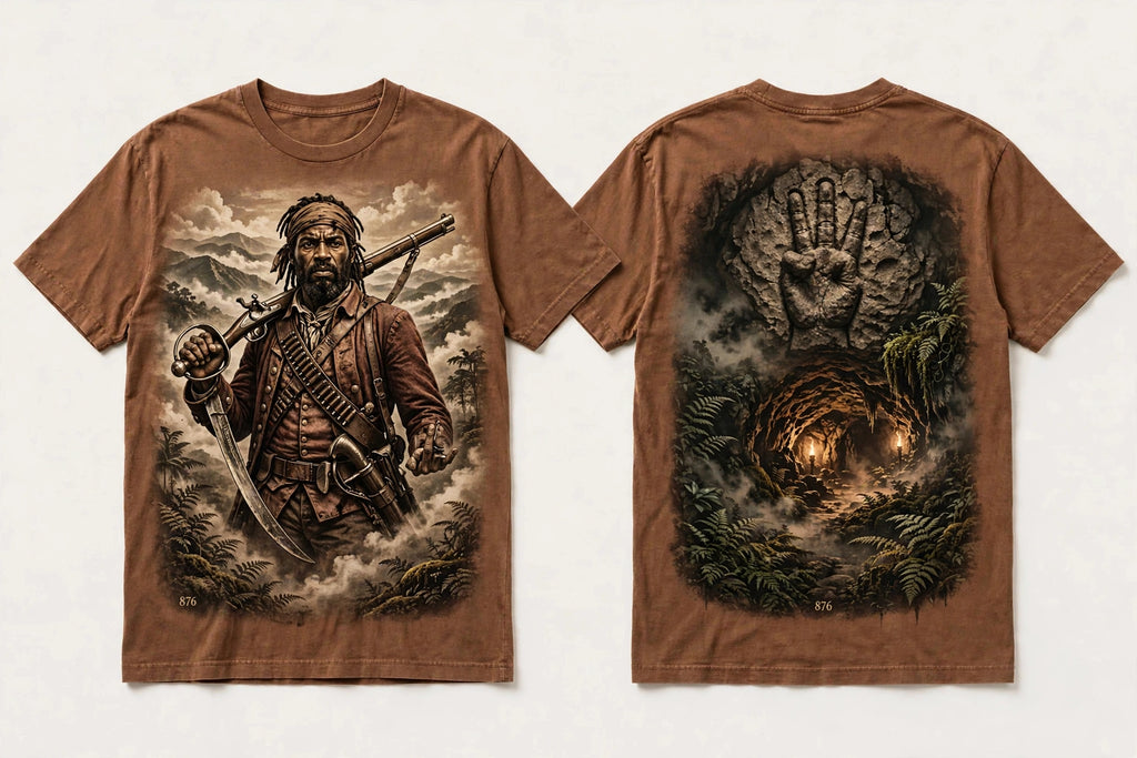 MYAL Three-Finger Jack Tee — Washed Cinnamon