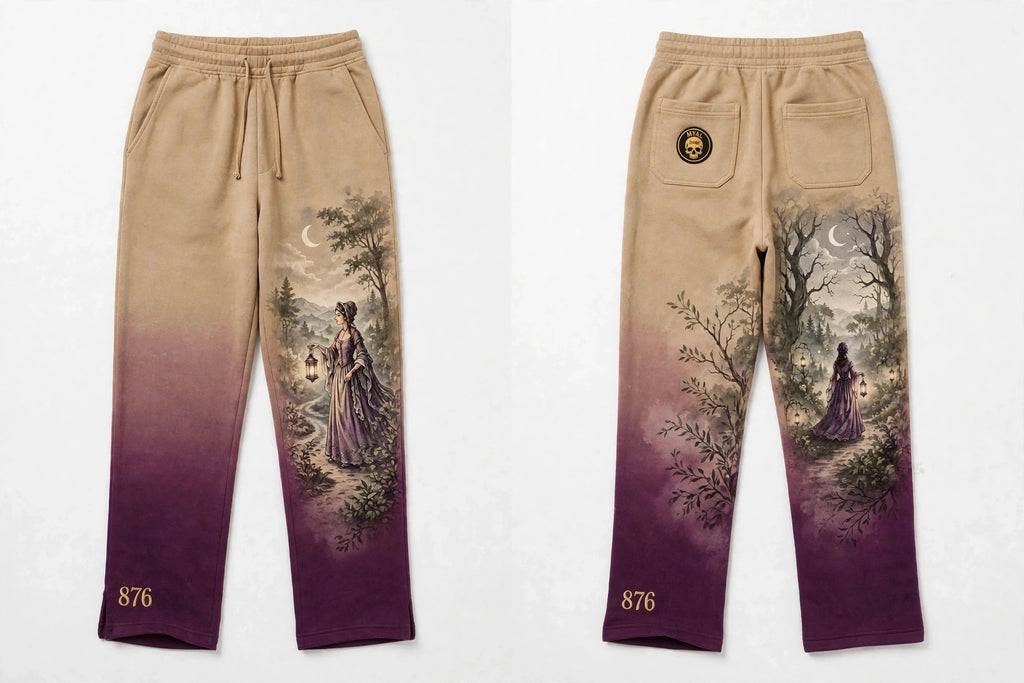 MYAL La Diablesse Open-Hem Sweatpants — Washed Flax