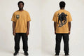 MYAL DROP 001 Rolling Calf Tee — Washed Ochre