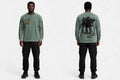 MYAL DROP 001 Rolling Calf Long Sleeve — Washed Cypress