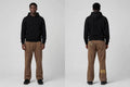 MYAL DROP 001 Rolling Calf Open-Hem Sweatpants — Washed Bronze