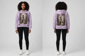 MYAL La Diablesse Women's Cropped Hoodie — Washed Orchid