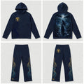MYAL River Mumma Tech Fleece Set — Washed Midnight (Open-Hem)
