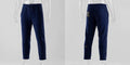 MYAL Luxury Duppy Rider Track Pants — Midnight Cobalt (Open-Hem)