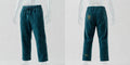 MYAL Luxury Duppy Rider Track Pants — Deep Teal (Open-Hem)