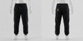 MYAL Luxury Duppy Rider Track Pants — Onyx Black (Cuffed)
