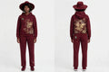 MYAL La Diablesse Women's Tracksuit Set — Washed Wine